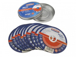 Faithfull Multi-Cut Cutting Discs 115 x 1.0 x 22mm (Pack of 10) £6.99